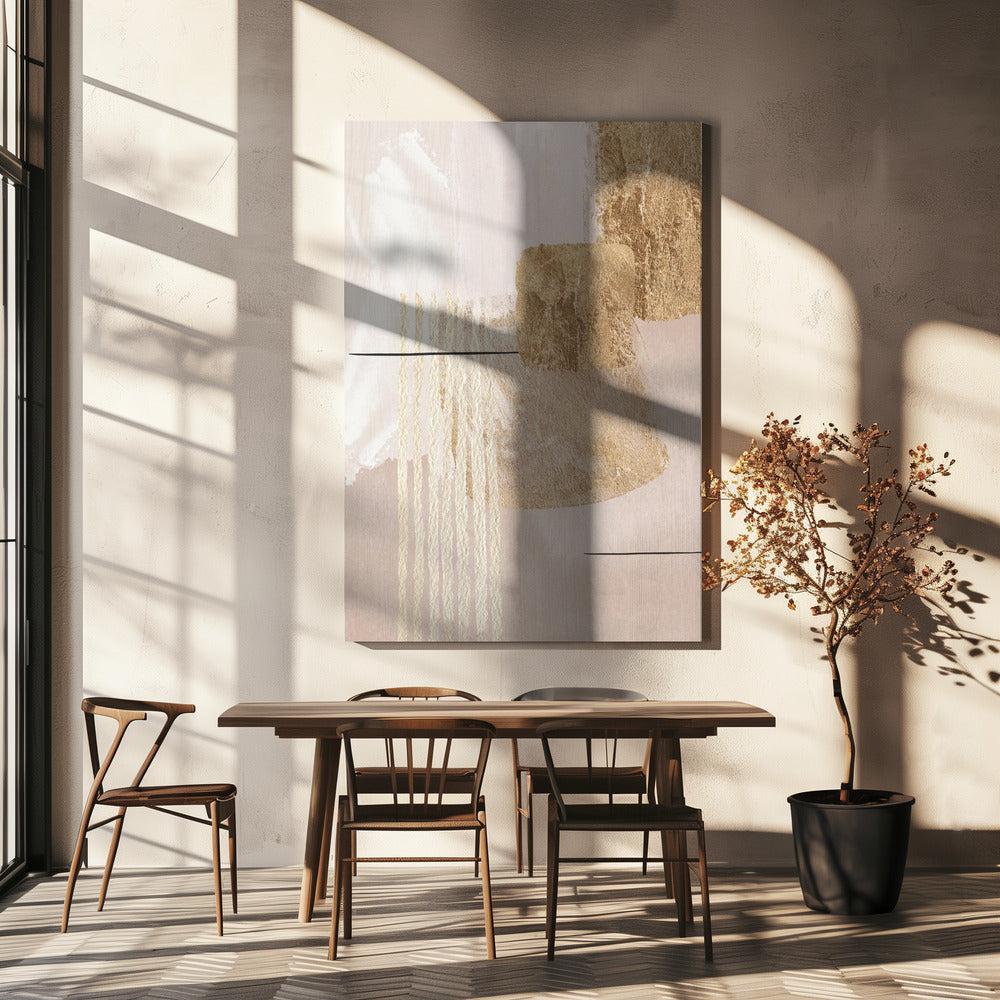 Aesthetic Gold-3 | Canvas