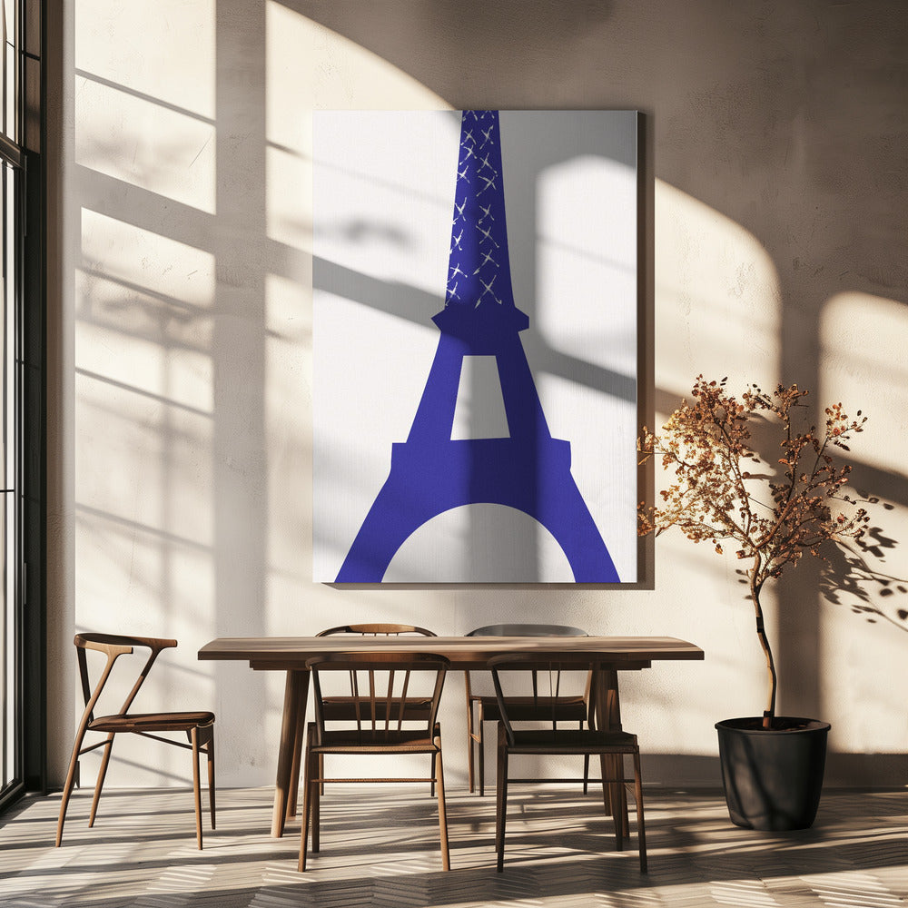 Eiffel Bleu | Canvas
