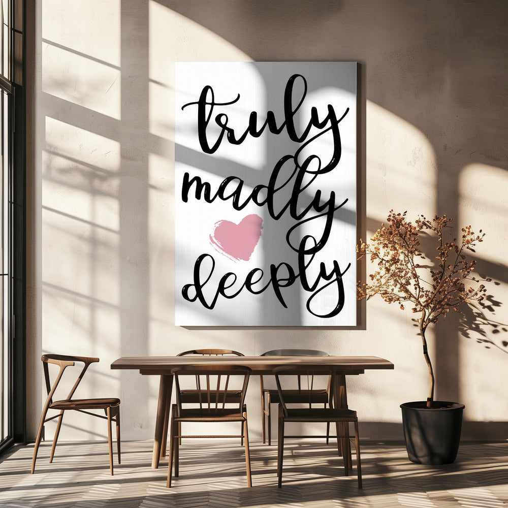Deep Love Sentiment | Canvas