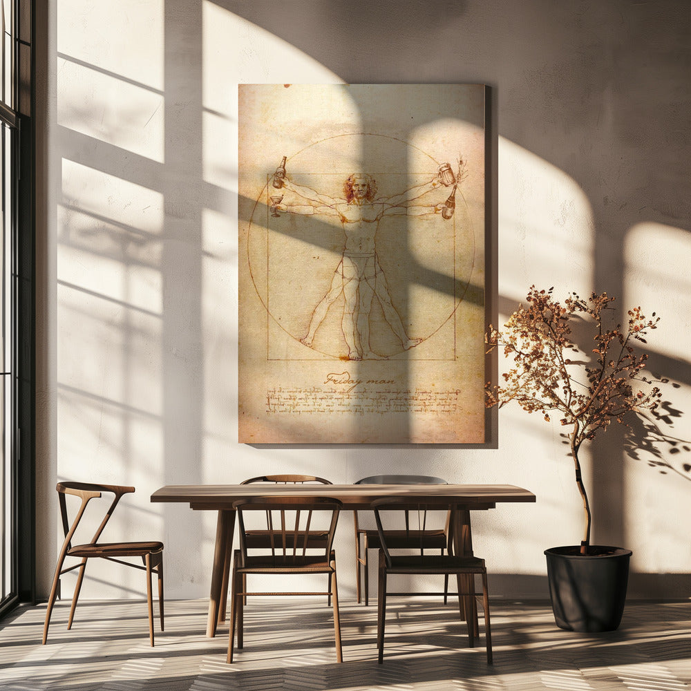 Friday Man | Canvas