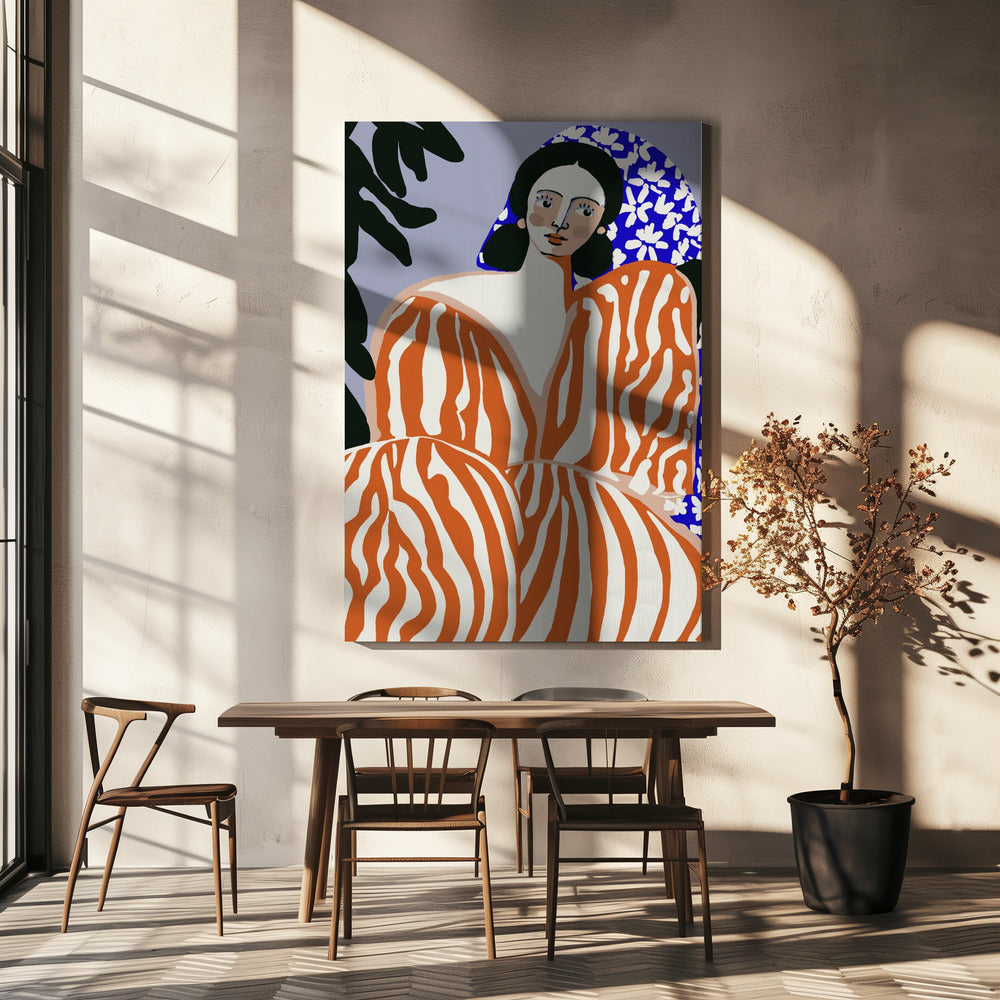 Zebra Elegance | Canvas