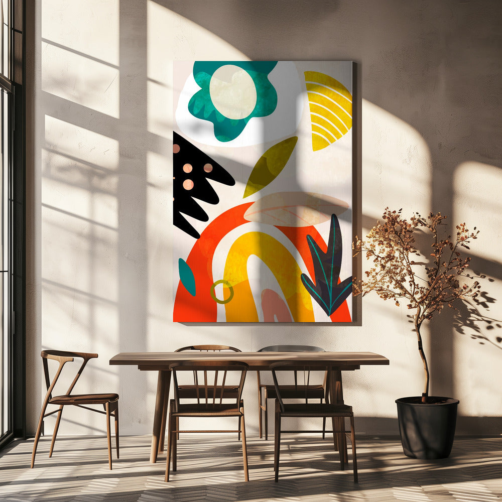Cutouts Bauhaus 2 Kopie | Canvas