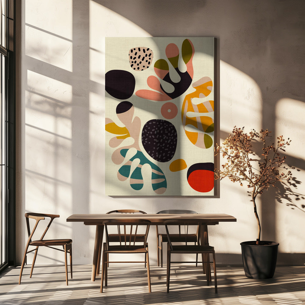 Mid Century Cut Outs2 | Canvas