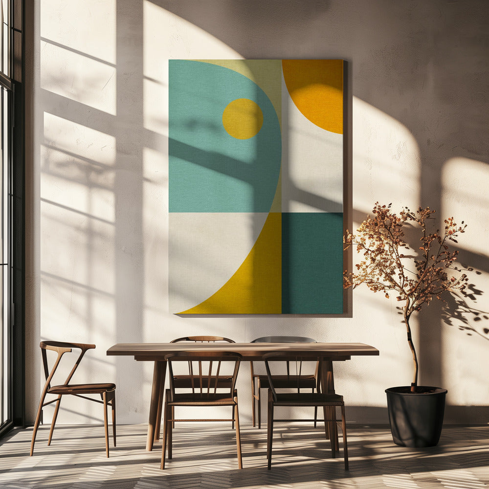 Rainbow Plus Shapes10 | Canvas