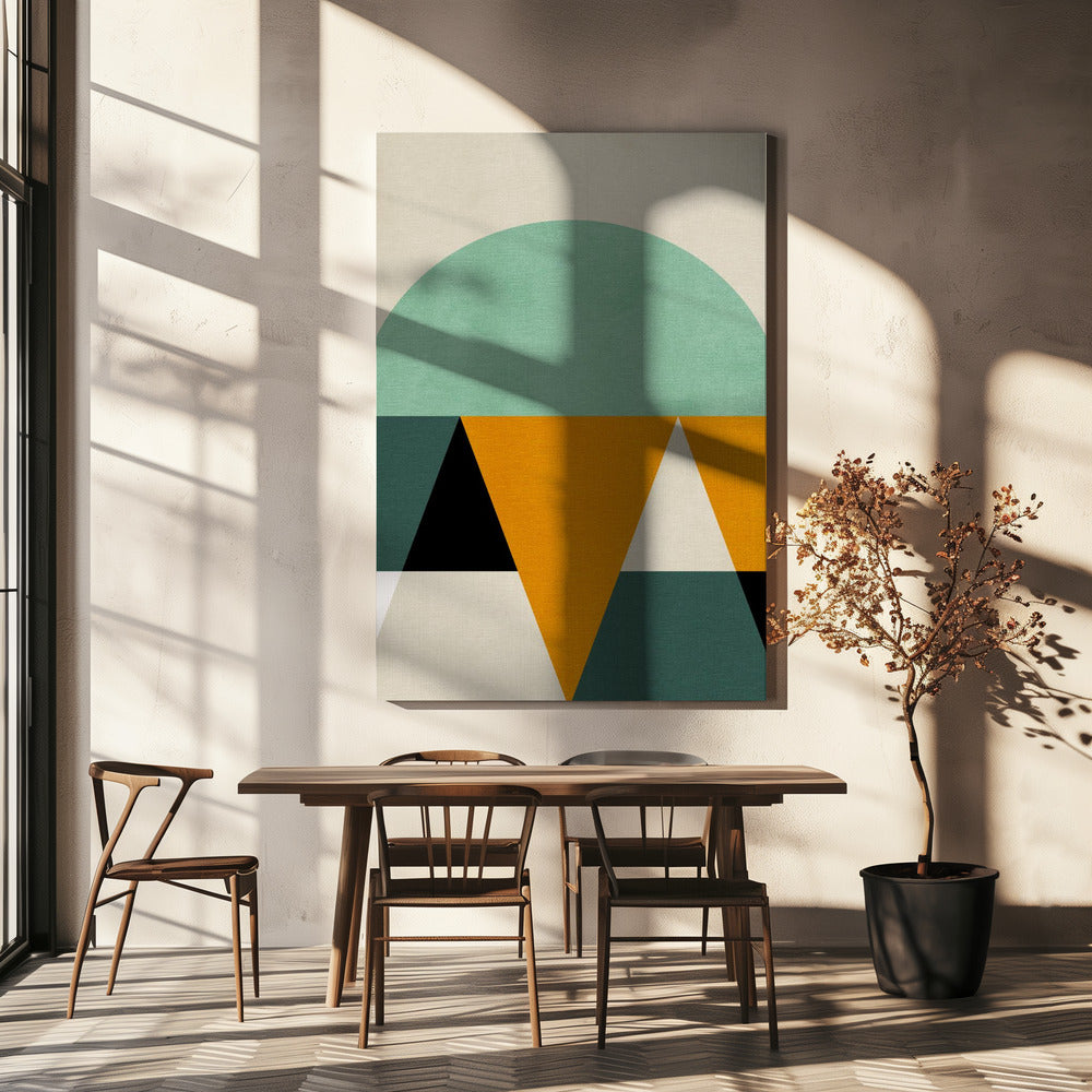 Rainbow Plus Shapes4 | Canvas