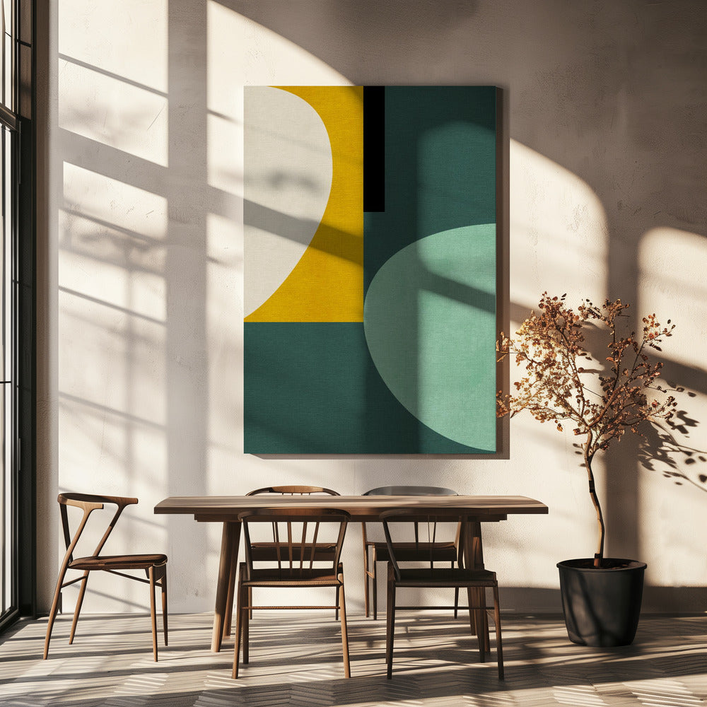 Rainbow Plus Shapes1 | Canvas