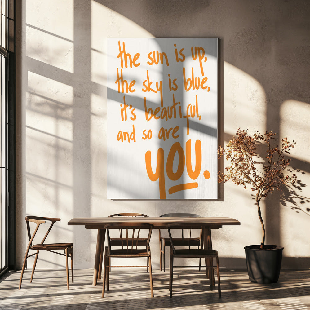 You Are Beautiful (vers.2) | Canvas