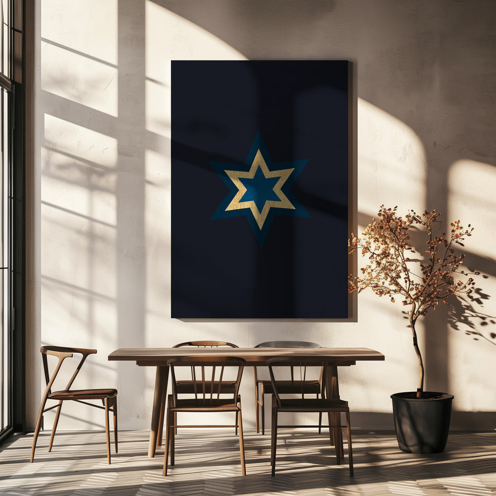 A Shooting Star At Night | Canvas