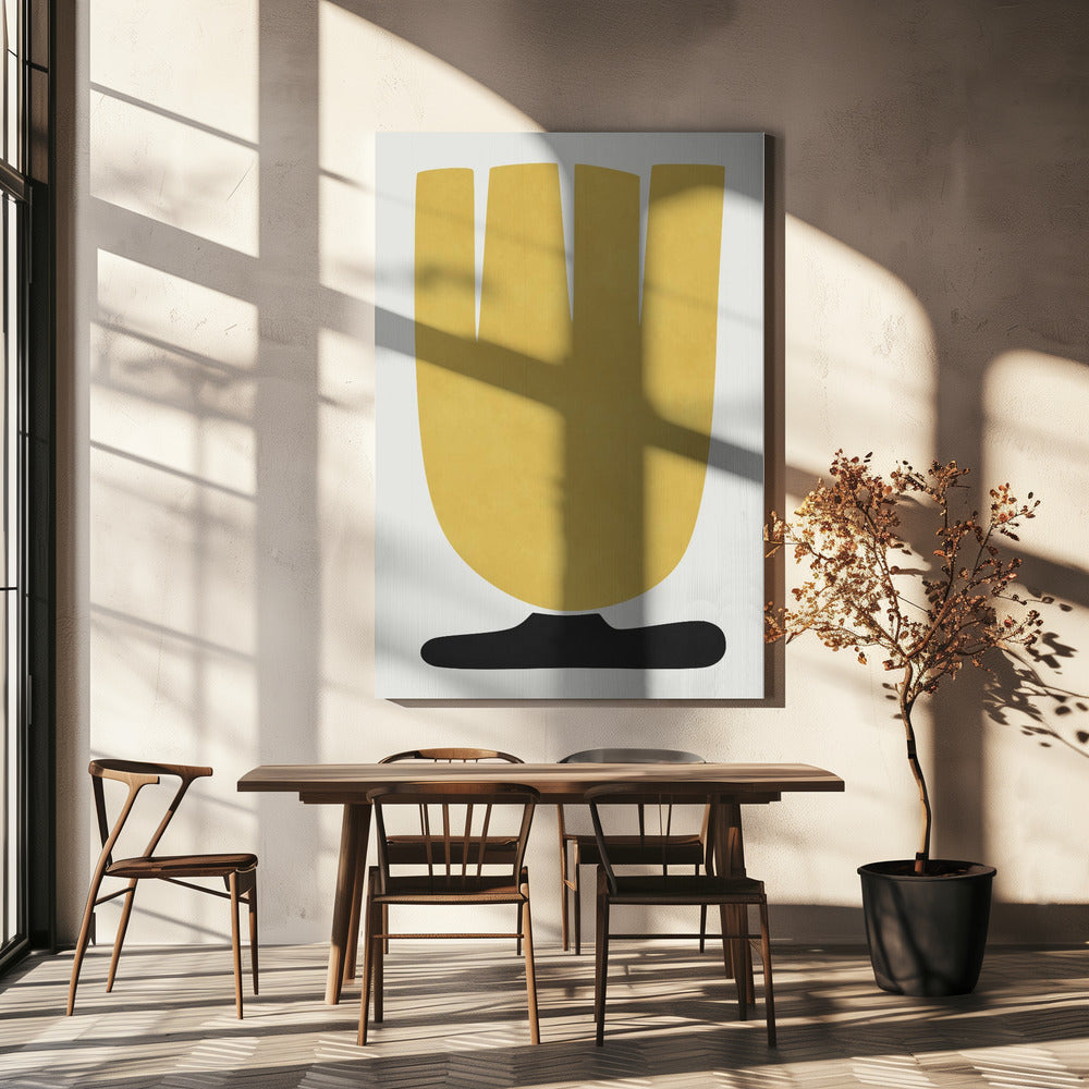 Yellow Tulip Flower | Canvas
