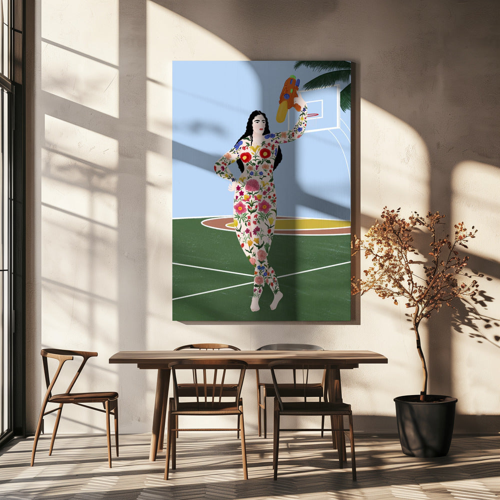 A Yound Daughter of the Hood | Canvas