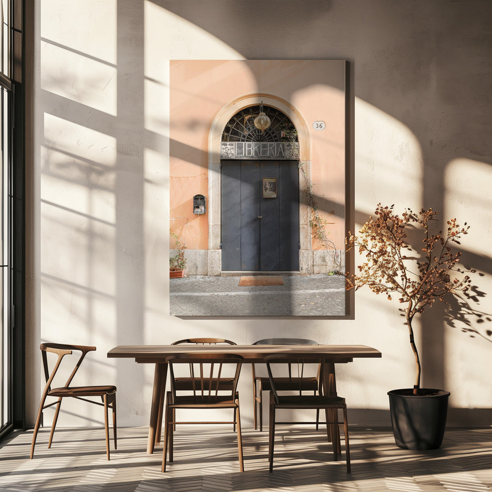 The Libreria Door | Canvas