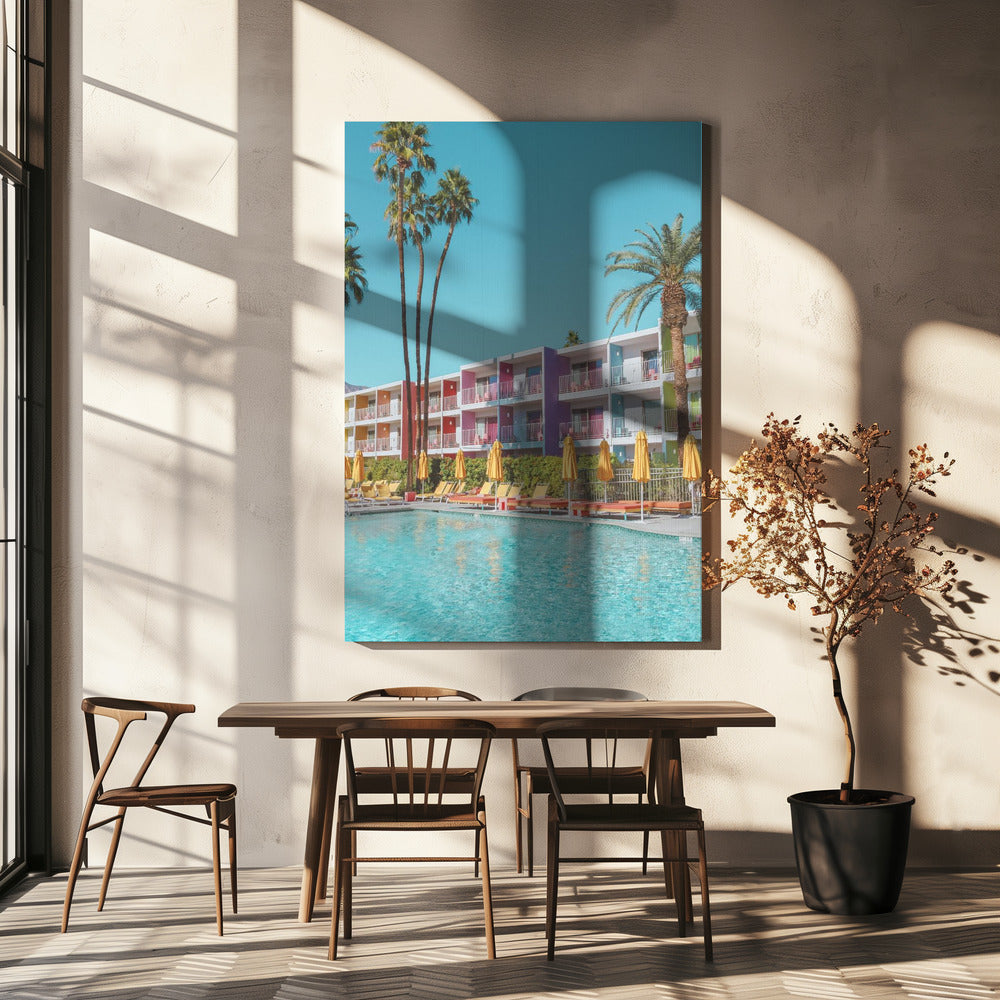 Saguaro Hotel Poolside in Palm Springs | Canvas