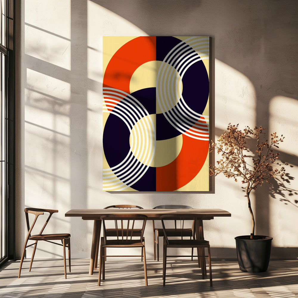 Interwoven Circles | Canvas