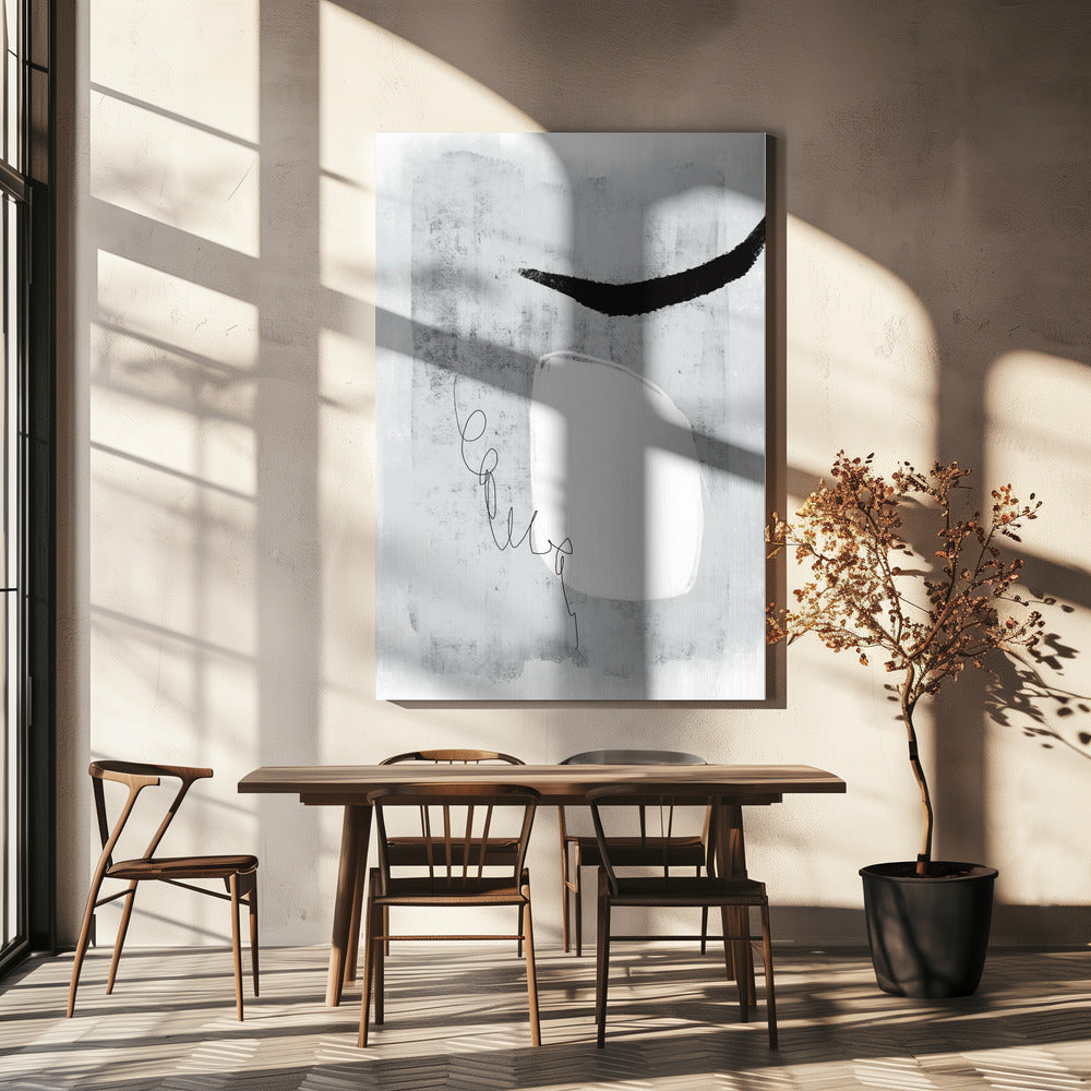 Minimalist Design With Gray Tones | Canvas