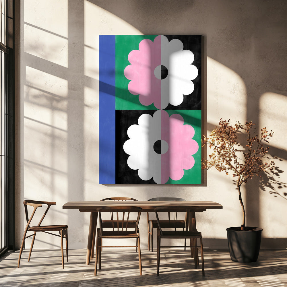 Symmetry Blossoms | Canvas