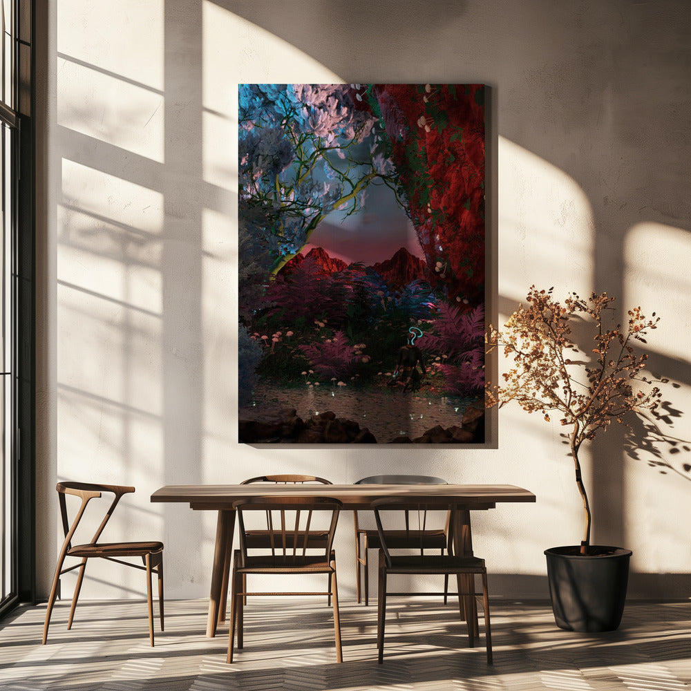 Still Life Fishing Pond | Canvas