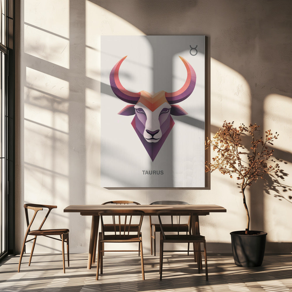 Zodiak Taurus Art | Canvas