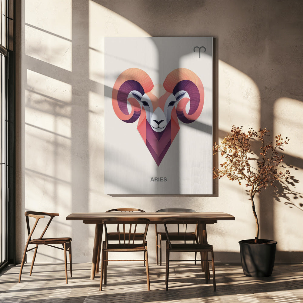 Zodiak Aries Art | Canvas