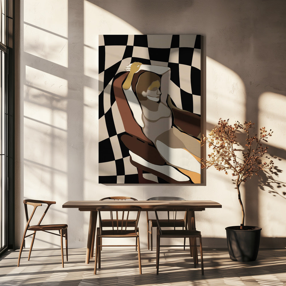 KH Studio - A Sitting Place for a Passenger - Not In Love | Canvas