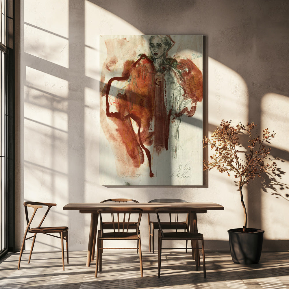 Evocative Human Figure | Canvas