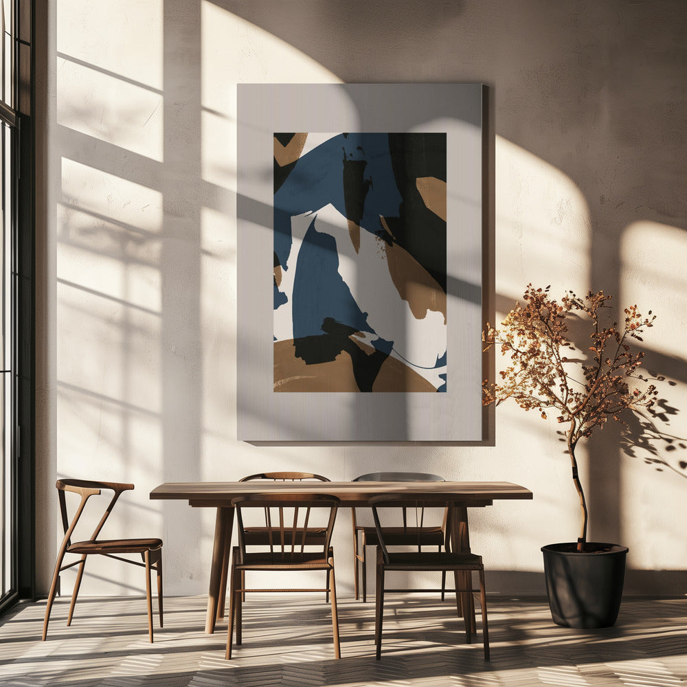 Abstract Brush Strokes 60 | Canvas