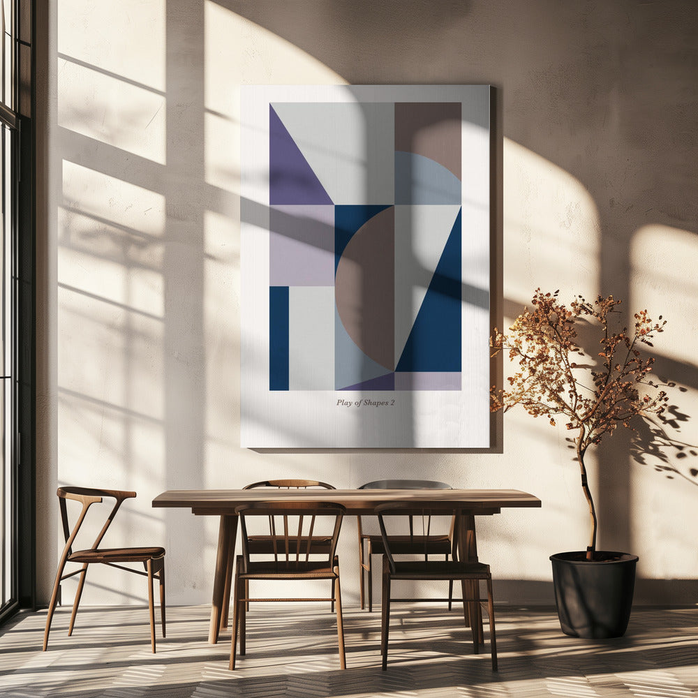Play of Shapes 2 | Canvas