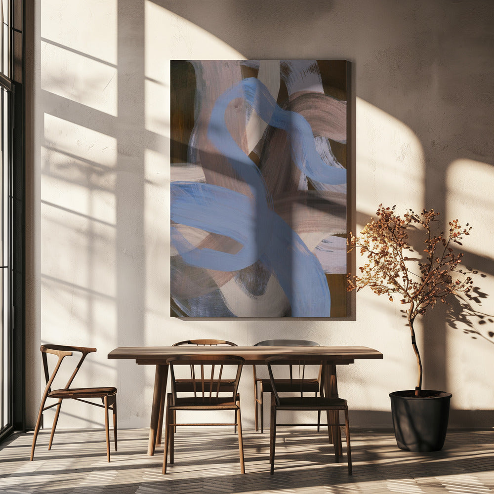 Abstract Brush Strokes 124X | Canvas