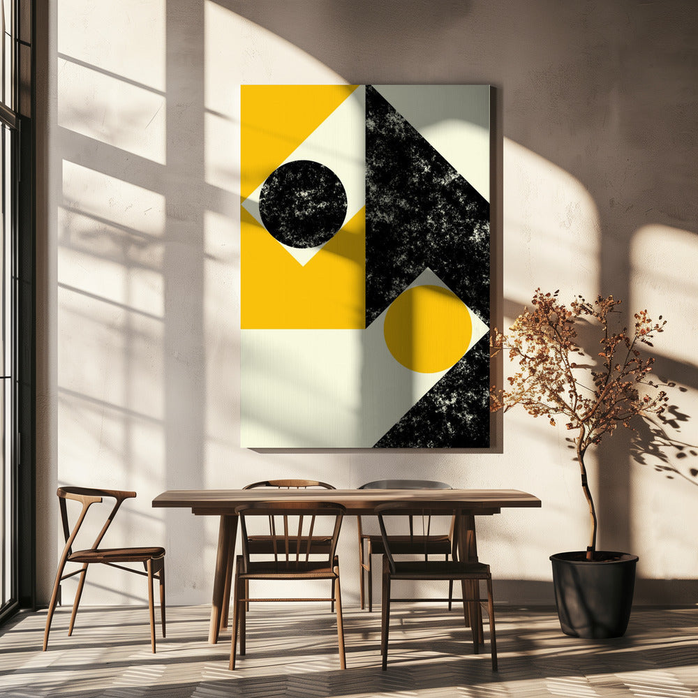 Bold Geometric Shapes | Canvas