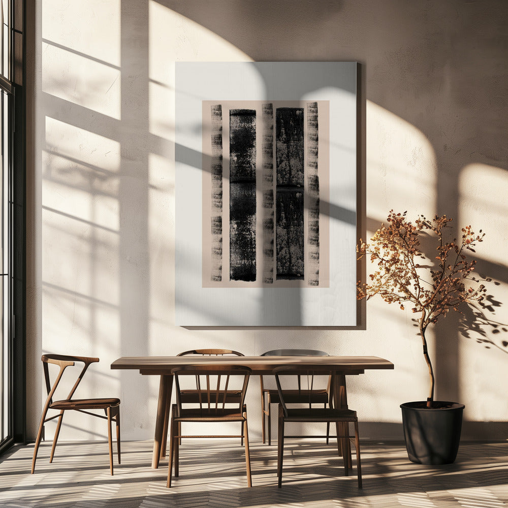 Monochrome Lines | Canvas