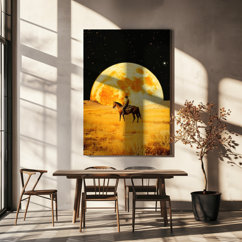 Lunar Cowboy | Canvas