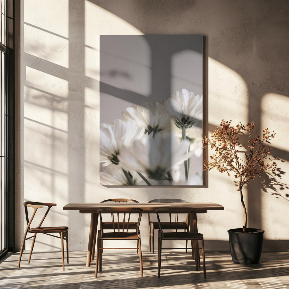 White Flowers 4 | Canvas