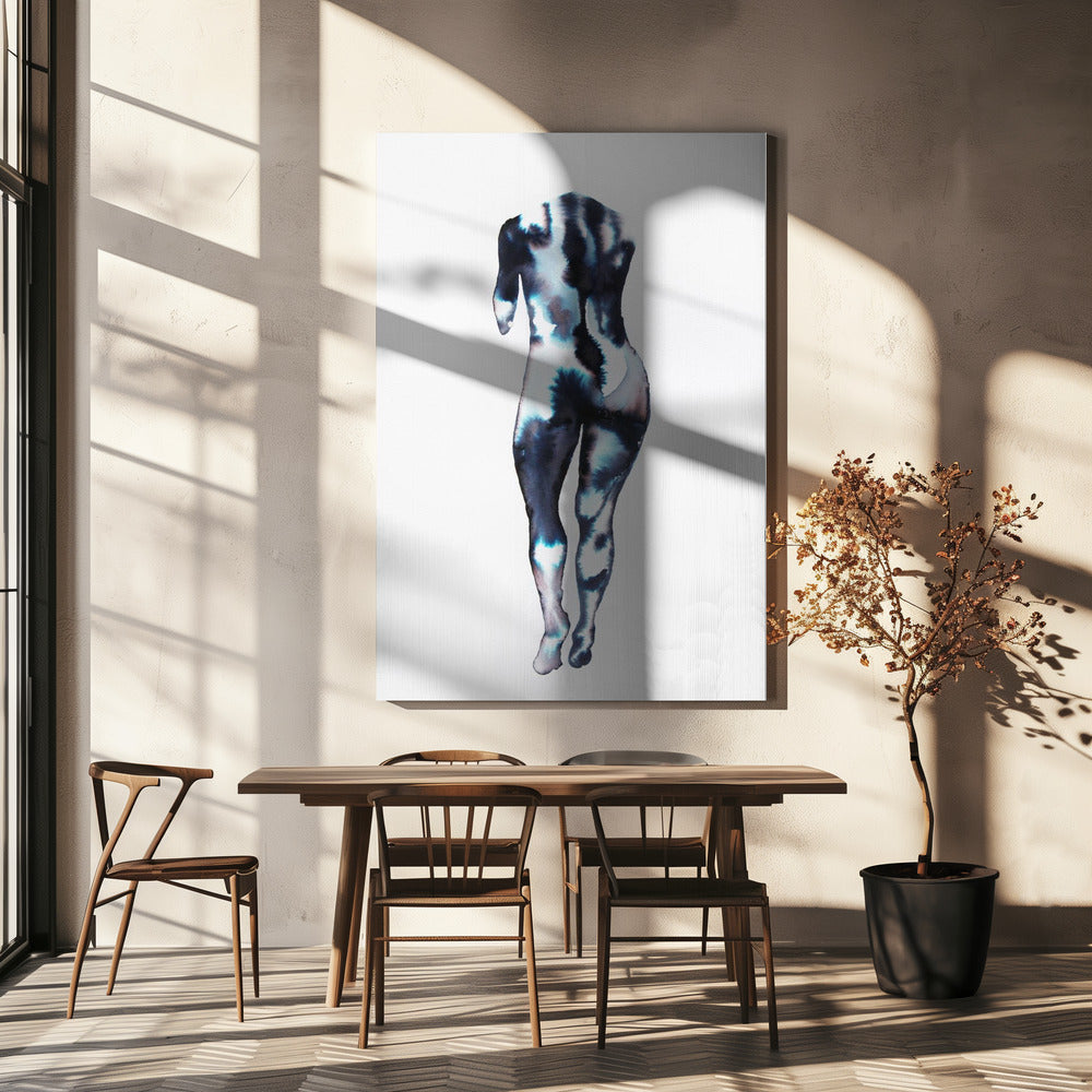 Figure Walking Away (headless) | Canvas