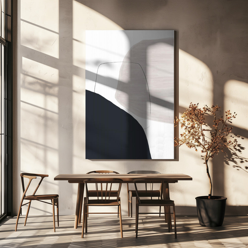 Abstract Artwork With Soft Beige And Brown Tones | Canvas