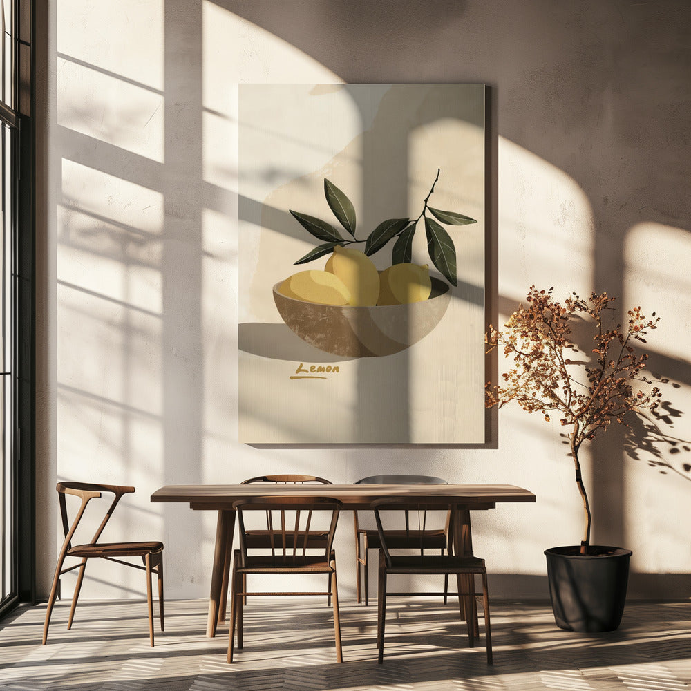 Lemon Harmony | Canvas