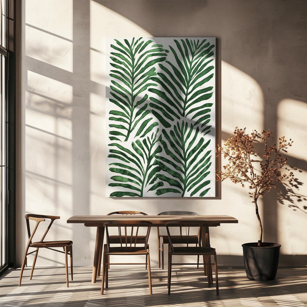 Verdant Fronds | Canvas