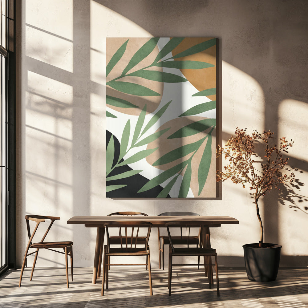 Floral and tropical 5 | Canvas