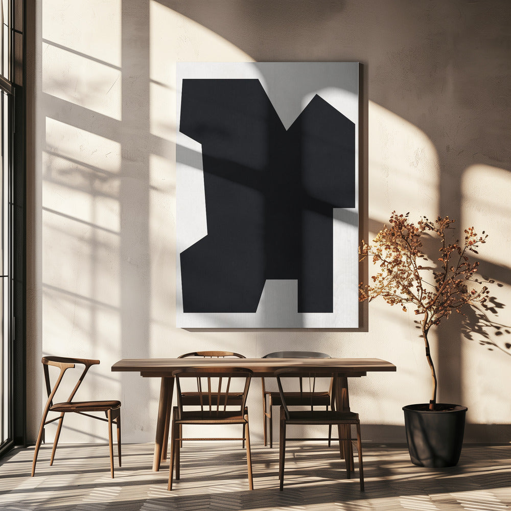 Black and white geometry 6 | Canvas