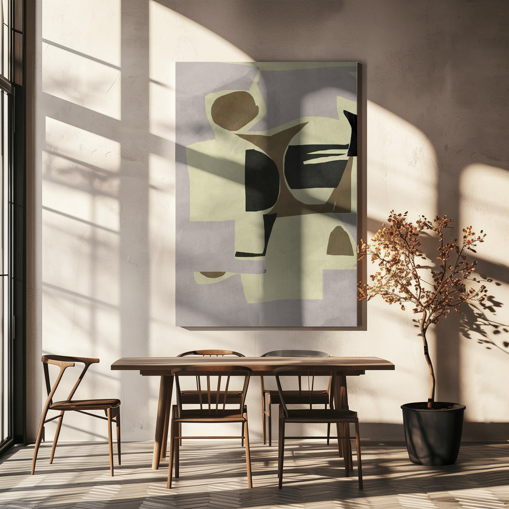 Abstract Graphic No1 Print | Canvas