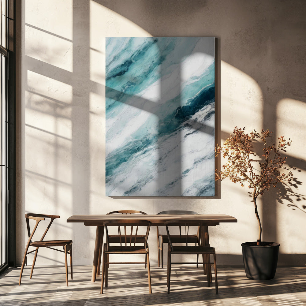 Swirling Ocean Inspired Patterns | Canvas