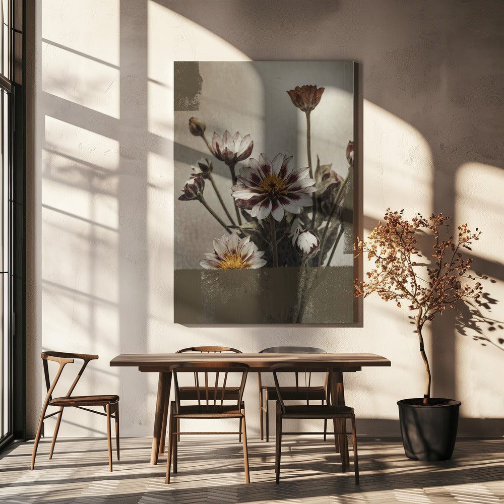 5 Vintage Flowers | Canvas