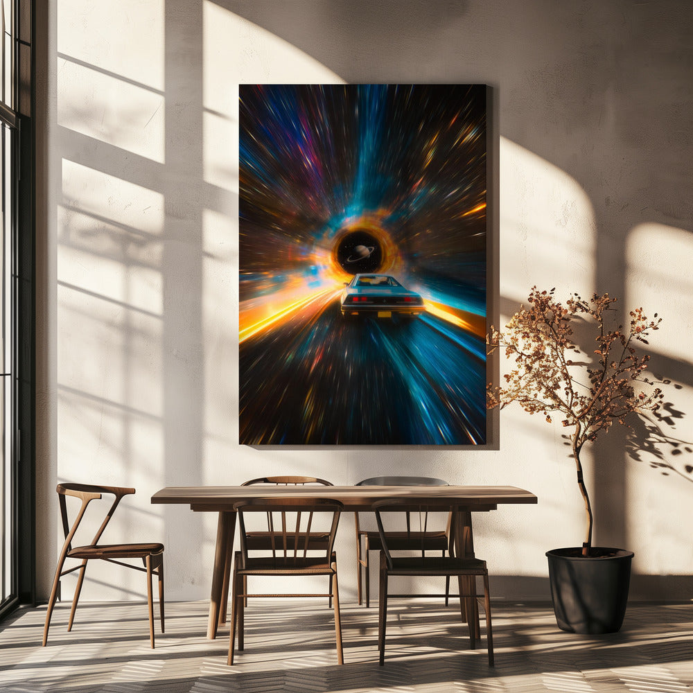 Cosmic Car Voyage | Canvas