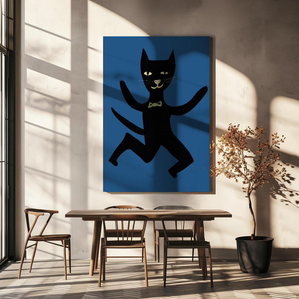 Black cat | Canvas