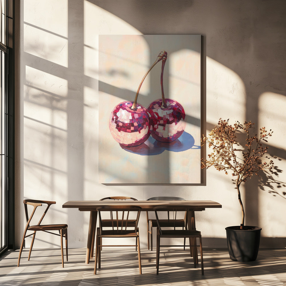 Disco Cherries | Canvas