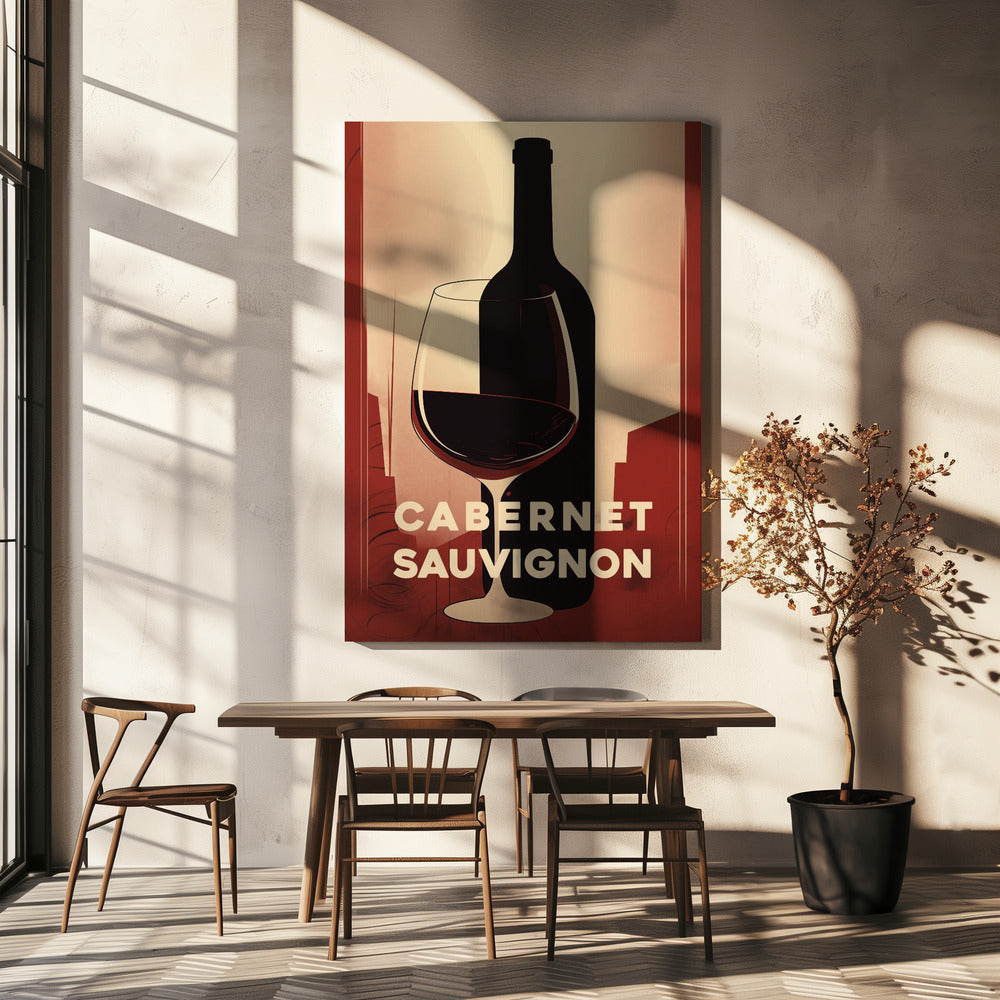 Red Red Wine No 3 | Canvas