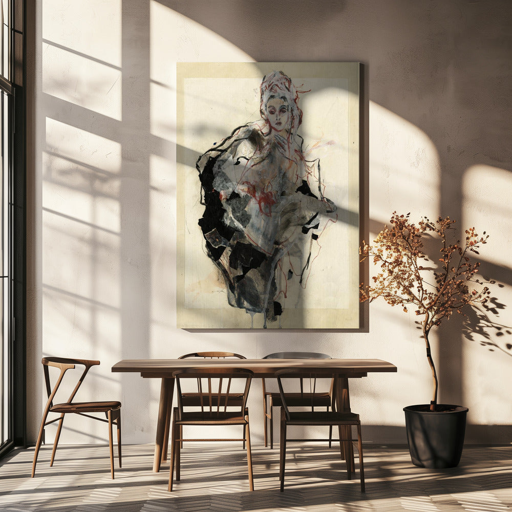 Dynamic Figure Captured | Canvas