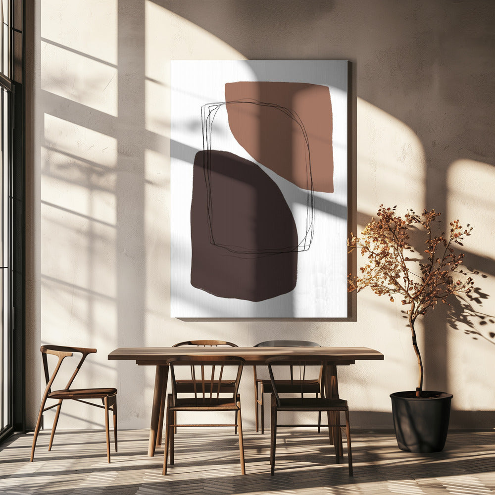 Elegant Earthy Forms | Canvas