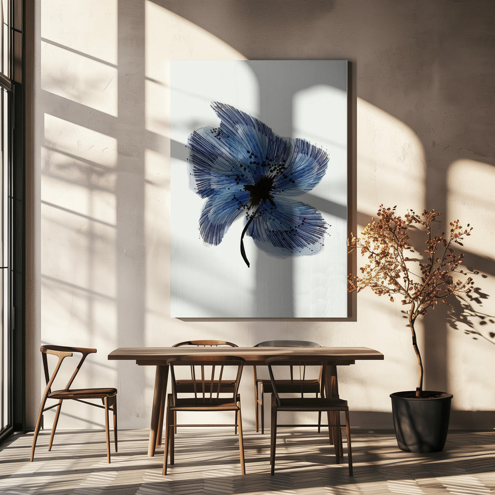 Blue Flower 3 | Canvas