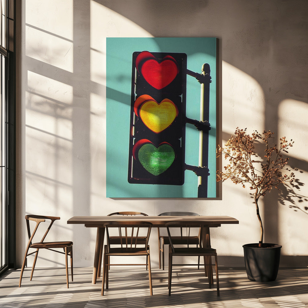 Traffic Light In Love | Canvas