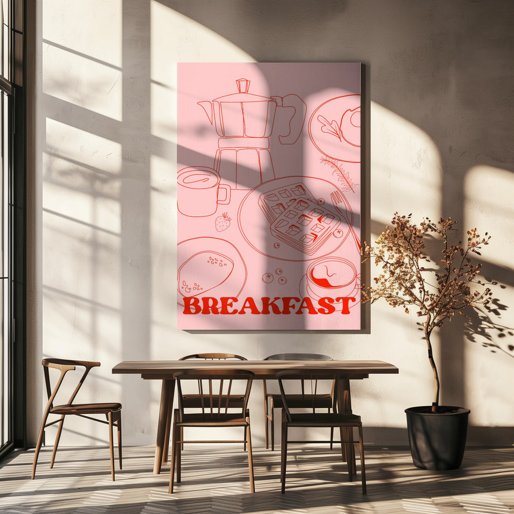 Morning Feast | Canvas
