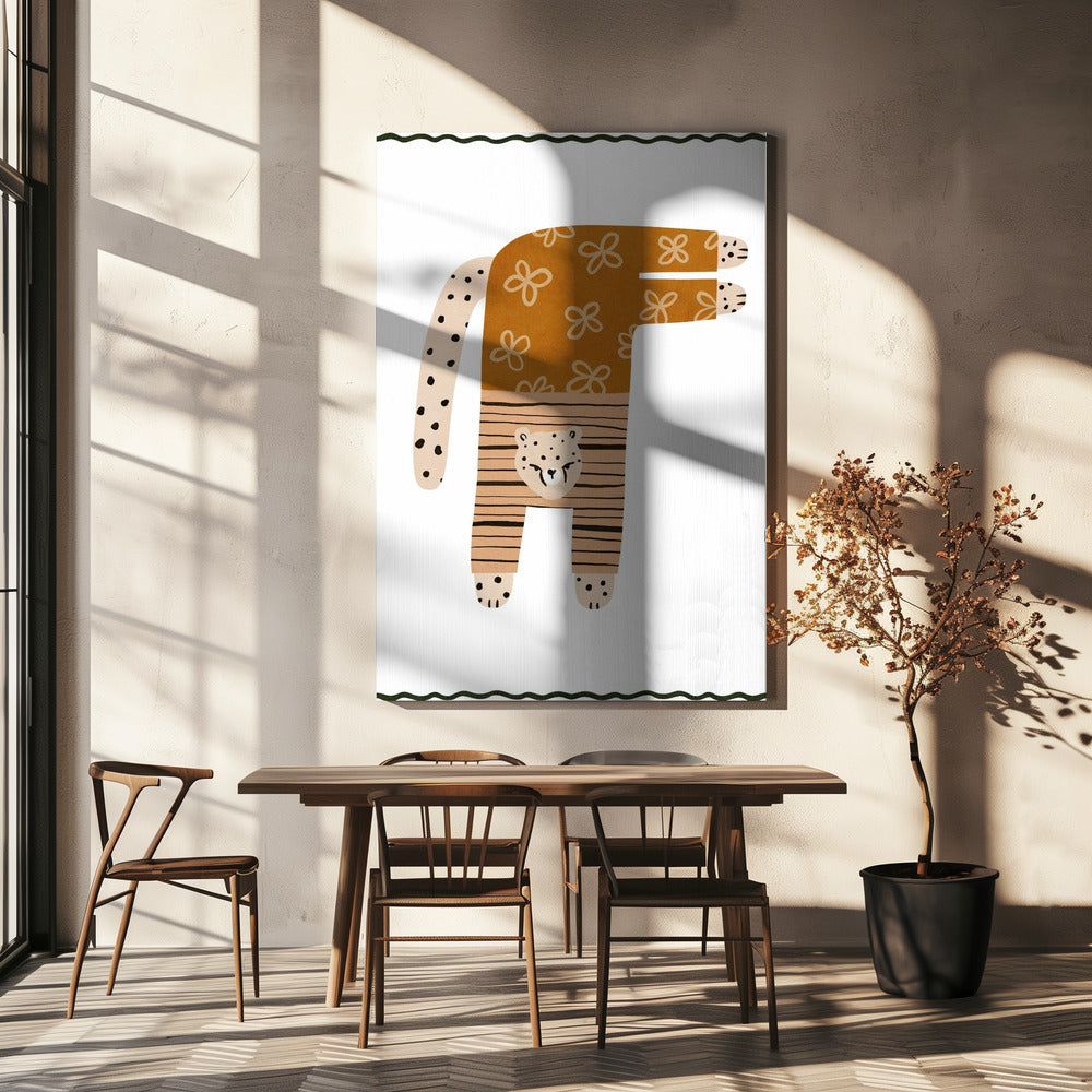 Whimsical Cheetah | Canvas